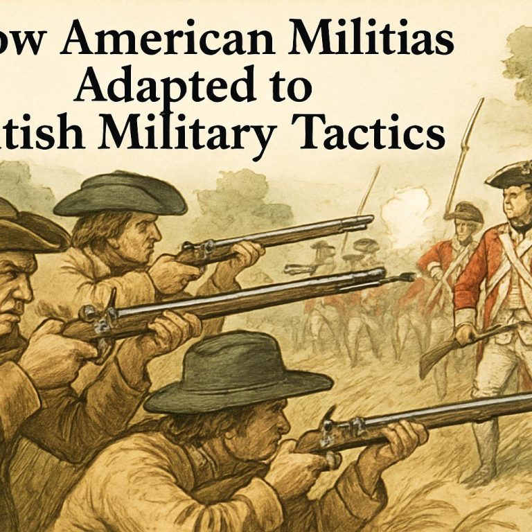 How American Militias Adapted to British Military Tactics