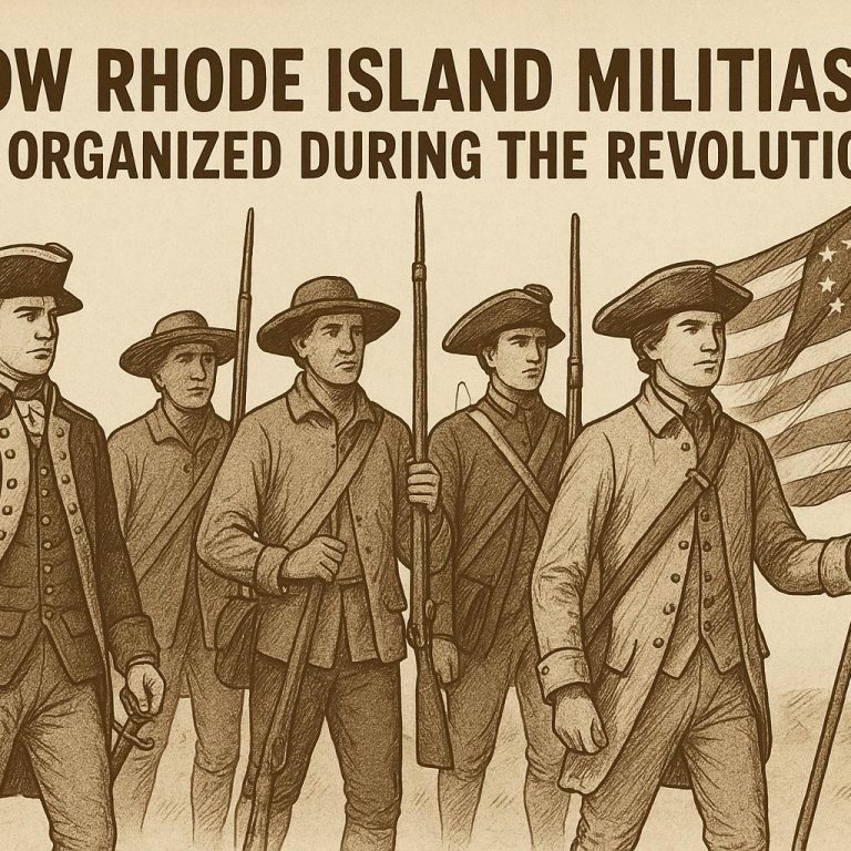 How Rhode Island Militias Were Organized During the Revolution