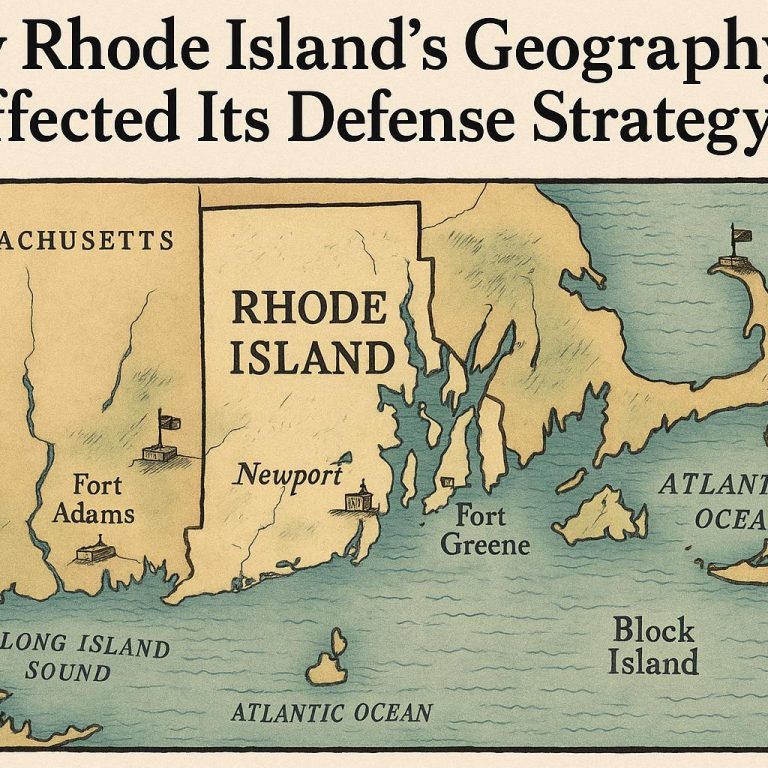 How Rhode Island’s Geography Affected Its Defense Strategy