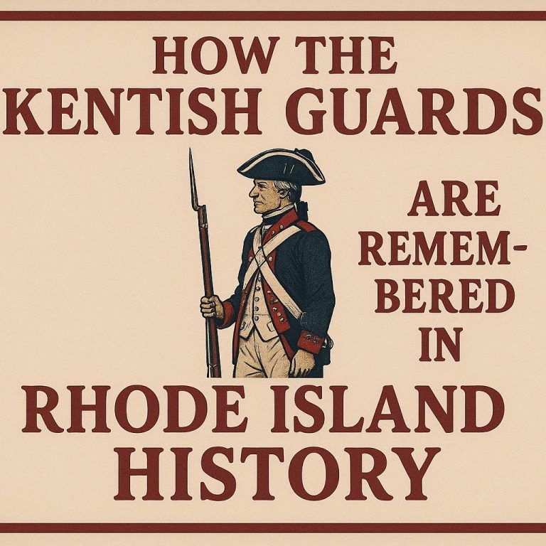 How the Kentish Guards Are Remembered in Rhode Island History