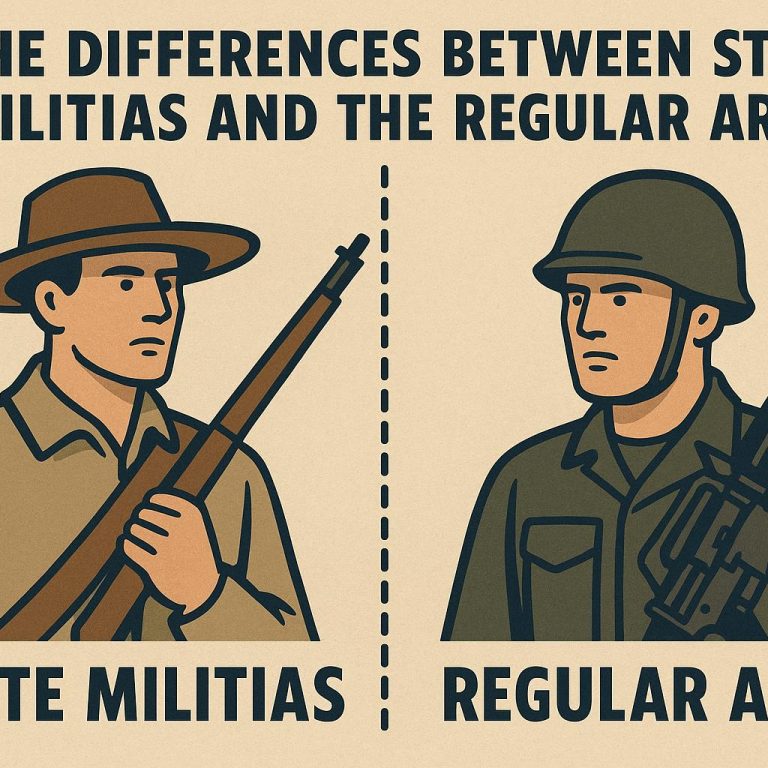 The Differences Between State Militias and the Regular Army