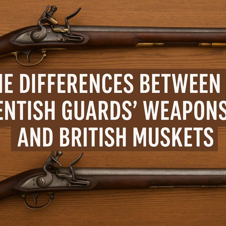 The Differences Between the Kentish Guards' Weapons and British Muskets