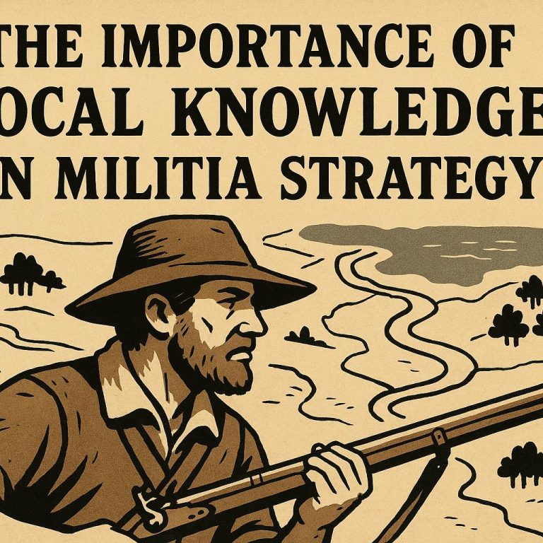 The Importance of Local Knowledge in Militia Strategy