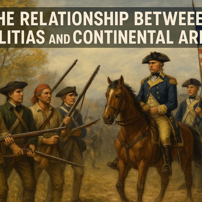 The Relationship Between Militias and the Continental Army