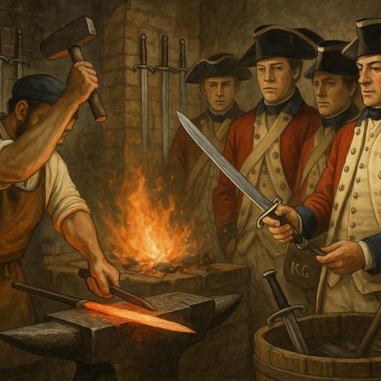 The Role of Blacksmiths in Arming the Kentish Guards