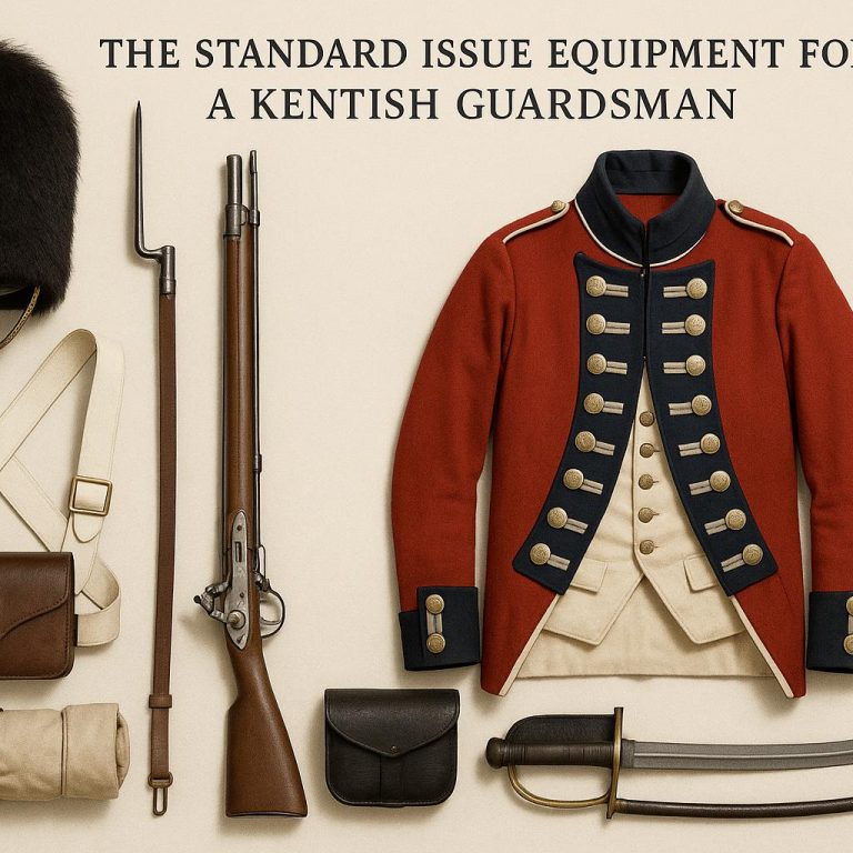 The Standard Issue Equipment for a Kentish Guardsman
